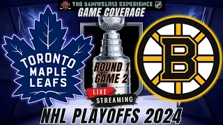 Live: TORONTO MAPLE LEAFS vs BOSTON BRUINS live Stanley Cup Playoffs game 2