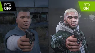 GTA 5 2013 vs 2021 - RTX OFF vs ON Graphics Comparison - Ultra Realistic Graphics