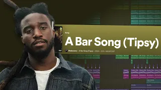 lets make "A Bar Song (Tipsy)" by Shaboozey