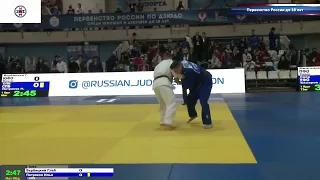 66 kg Вербицкий Г Петряков И 08 11 2021 Т2 Первенство России по дзюдо до 18 лет, ИЖЕВСК