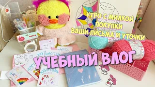 Продуктивный день с уточкой Милкой! Ваши письма и уточки! Ксюша и Милка