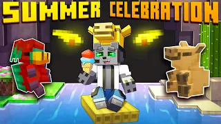 TODO Sobre el Evento "Summer Celebration" OFICIAL de Minecraft Bedrock!