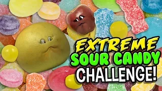 Annoying Orange - Extreme Sour Candy Challenge!