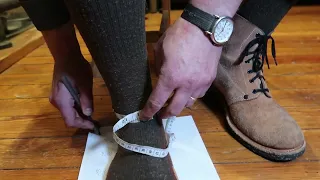 How To Measure Your Feet For Shoemaking