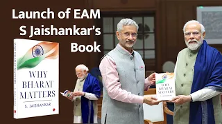 LIVE: Launch of EAM S Jaishankar's book "Why Bharat Matters"
