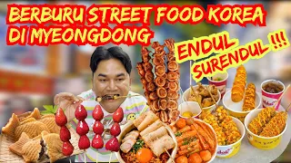 SURGANYA JAJANAN KAKI LIMA🔥NYOBAIN KOREAN STREET FOOD DI MYEONGDONG‼️HARGANYA BIKIN GELENG-GELENG‼️