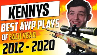 KENNYS BEST AWP PLAYS OF EACH YEAR! (2012-2020)