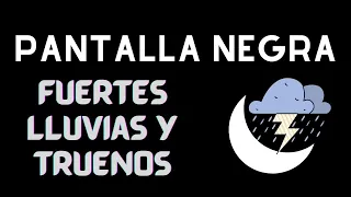 Sueño Instantáneo En 3 Minutos Con Fuertes Lluvias Y Truenos Por Toda La Casa Por La Noche.