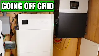 Walkthrough of a Solar Off Grid System Ethos Big Battery and LuxPower Inverter