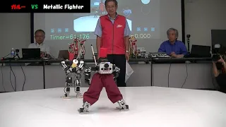 第3回ROBO-ONE剣道 準決勝 ガルー vs Metallic Fighter