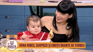 Irina Rimes, surprize și emoții înainte de turneu