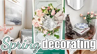 BUDGET SPRING DECORATE WITH ME 2024 | SPRING DECORATING IDEAS