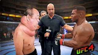 Mike Tyson vs. Wang Zhijian | Neck Mutant (EA sports UFC 4)