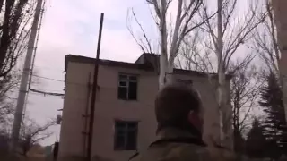 Зоне АТО Ополченцы под обстрелом в разведке 20 11 Донецк War in Ukraine