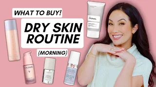 Best Products for Dry Skin! (Morning Skincare Routine)
