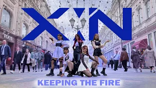 [KPOP IN PUBLIC | ONE TAKE] X:IN 엑신 - KEEPING THE FIRE | DANCE COVER by GLAM 🔥