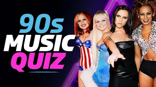 90s Song Quiz | Guess the song with sound clips | Music party