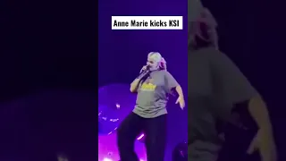 Anne Marie kicks KSI 😂😂