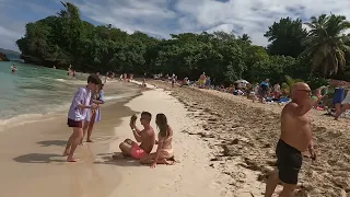Beach walk cayo levantado samaná Dominican Republic