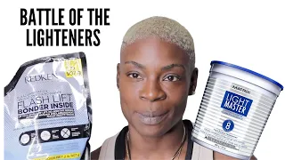 REDKEN FLASH LIFT  VS MATRIX LIGHT MASTER | BATTLE OF THE LIGHTENERS