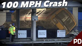 Rush Hour Commuter Train Crashes into Station | Plainly Difficult