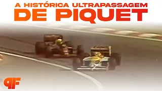 A HISTÓRICA ULTRAPASSAGEM DE PIQUET NA HUNGRIA - Volta a Volta #81 (Hungria 1986) - Primeira Fila