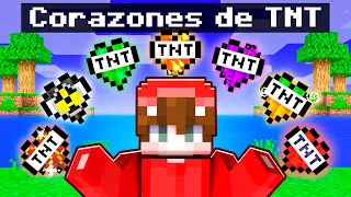 Conseguí Corazones de TNT en Minecraft!