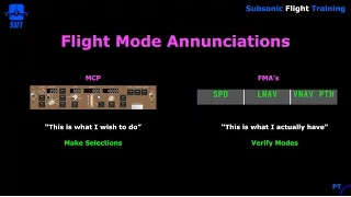 EFIS PFD - Flight Mode Annunciations (FMA's) iFly 747-400