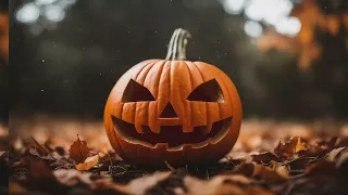 Halloween Pumpkin Background Animation Loop 4k (Free)