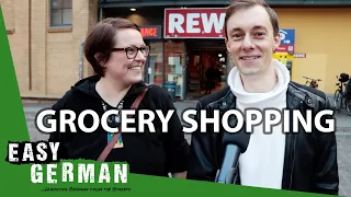 What Germans Buy at the Supermarket | Easy German 362