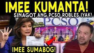 KAKAPASOK LANG Grabe! Mga Media at PCSO ROBLES Wala ng KAWALA sa Matinding PASAB0G ni SEN IMEE ROQUE