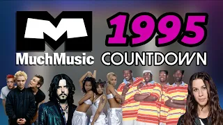 All the Songs from the 1995 MuchMusic Countdown