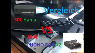 Phono Pre-Amp Vergleich Röhre vs 30€ Amazon Vorverstärker /  E.A.V - Es wird Heller Vinyl