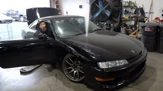 S14 Shoots Nitrous OUT THE HOOD! Budget Build Ep7