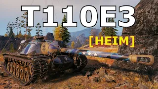 World of Tanks T110E3 - 4 Kills 11,1K Damage