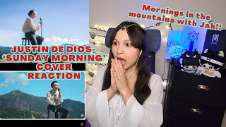 JUSTIN DE DIOS 'SUNDAY MORNING' [MAROON 5] COVER | REACTION