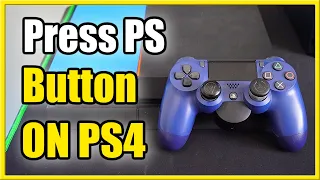 How to Fix Press PS Button to use Controller on PS4 (Best Method)