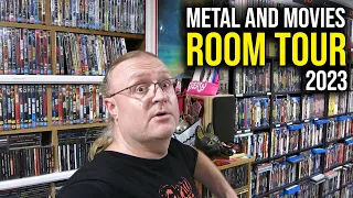 Movie and Metal MANCAVE 2023 Room Tour!