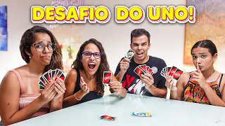 SUPER DESAFIO DE UNO COM TODOS DA MANSÃO! DEU BRIGA!