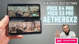 AetherSX2 Best Settings/New Update Resident Evil 4 Poco X3 Pro vs Poco X4 Pro Snapdragon 860 vs 695