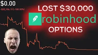 How I Lost $30,000 Trading Robinhood Options