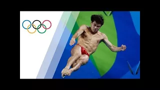 Cao wins gold for China in Men's 3m Springboard Diving[Gary Speed]