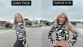 Sony FX30 Vs Fujifilm X-H2 | Camera Test