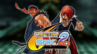 Capcom vs SNK 2 (Evil Ryu/Orochi Iori) [GameCube LongPlay/Playthrough]