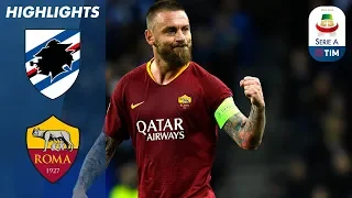 Sampdoria 0-1 Roma | De Rossi Leaves it Late to Score in Roma Victory! | Serie A