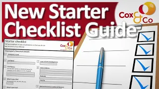 New Employee Starter Form - Checklist Guide (PYR001)