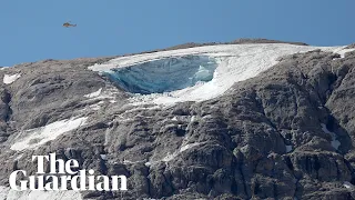 Search continues for missing hikers after glacier collapsed on popular trail in Dolomites