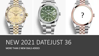 INTRODUCING THE NEW 2021 DATEJUST 36