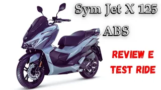 Sym Jet X 125 ABS - review e test ride