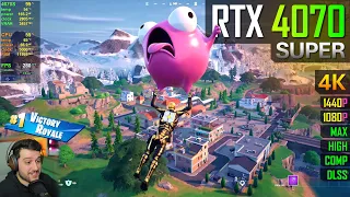 RTX 4070 SUPER - Fortnite Chapter 5 / Season 1